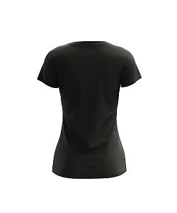 Dámské funkční tričko SPORTY krátký rukáv černá Bamboo Ultra CLASSIC