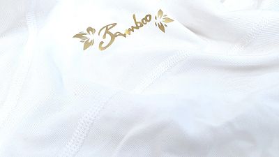 Dámské funkční triko krátký rukáv bílá/zlatá Bamboo Ultra