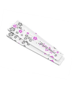 Dámské cyklistické návleky na ruce FLOWERS Grey/Lila New