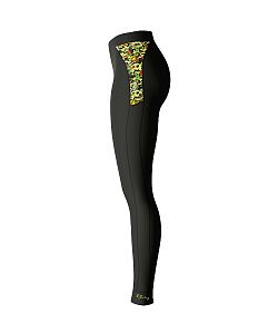 Dámské funkční spodky dlouhé ARMY černá Bamboo Thermo