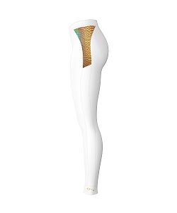 Dámské funkční spodky dlouhé CROCODILE LADY bílá Bamboo Light New