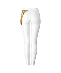 Dámské funkční spodky dlouhé CROCODILE LADY bílá Bamboo Thermo