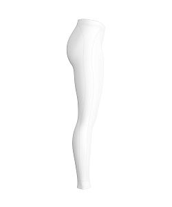 Dámské funkční spodky dlouhé SNOW WHITE bílá Bamboo Thermo