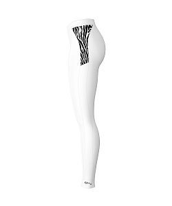 Dámské funkční spodky dlouhé ZEBRA bílá Bamboo Light New