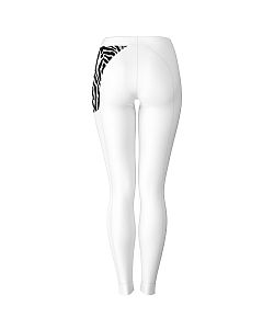 Dámské funkční spodky dlouhé ZEBRA bílá Bamboo Light New