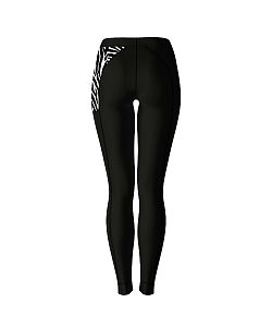 Dámské funkční spodky dlouhé ZEBRA černá Bamboo Thermo