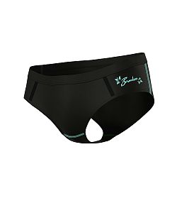 Dámské funkční sportovní kalhotky ANGEL černá Bamboo Ultra