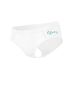 Dámské funkční sportovní kalhotky BIRD bílá Bamboo Ultra