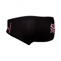 Dámské funkční sportovní kalhotky černá/růžová BambooLight