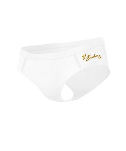 Dámské funkční sportovní kalhotky LIGHT GOLD bílá Bamboo Ultra