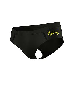 Dámské funkční sportovní kalhotky NEON černá Bamboo Ultra