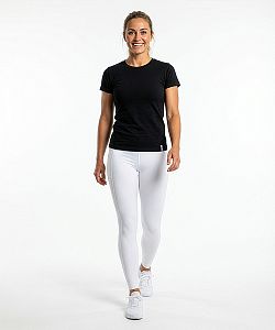 Dámské funkční tričko BASIC krátký rukáv černá Bamboo Technical