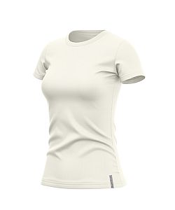 Dámské funkční tričko BASIC krátký rukáv krémová Bamboo Technical