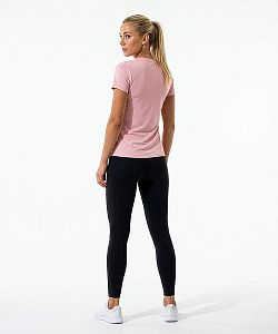 Dámské funkční tričko BASIC krátký rukáv světlá růžová Bamboo Technical