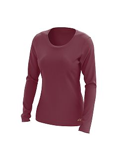 Dámské funkční tričko SPORTY dlouhý rukáv LILA Bamboo Ultra CLASSIC