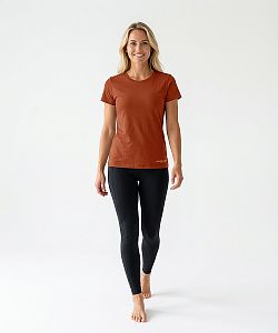 Dámské funkční tričko SPORTY krátký rukáv TERAKOTA Bamboo Ultra CLASSIC