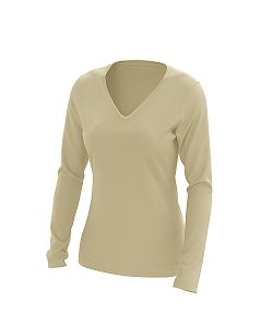 Dámské funkční tričko SPORTY "V" dlouhý rukáv STONE Bamboo Ultra CLASSIC