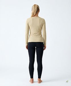 Dámské funkční tričko SPORTY "V" dlouhý rukáv STONE Bamboo Ultra CLASSIC
