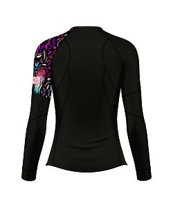 Dámské funkční triko dlouhý rukáv ANGEL LADY černá Bamboo Ultra