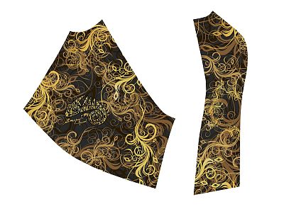 Dámské funkční triko dlouhý rukáv GOLD ELEGANT černá Bamboo Ultra