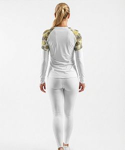 Dámské funkční triko dlouhý rukáv GOLDEN EYE bílá Bamboo Light New