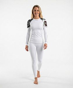 Dámské funkční triko dlouhý rukáv LADY bílá Bamboo Light New