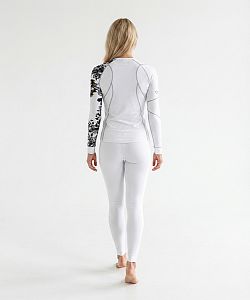 Dámské funkční triko dlouhý rukáv LADY bílá Bamboo Thermo