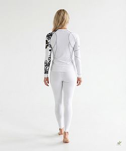 Dámské funkční triko dlouhý rukáv LADY bílá Bamboo Thermo