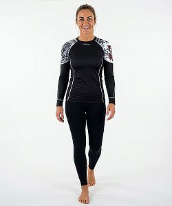 Dámské funkční triko dlouhý rukáv LADY černá Bamboo Light New
