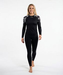 Dámské funkční triko dlouhý rukáv LADY ELEGANT černá Bamboo Light New