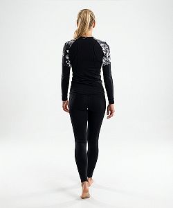 Dámské funkční triko dlouhý rukáv LADY ELEGANT černá Bamboo Light New