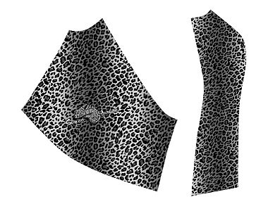 Dámské funkční triko dlouhý rukáv LEO černá/šedá Bamboo Ultra