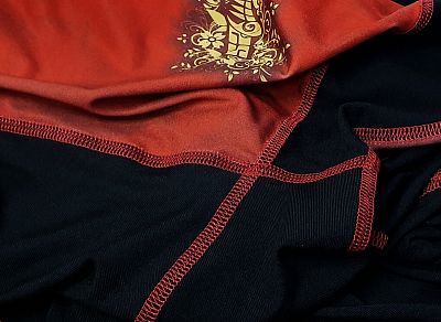 Dámské funkční triko dlouhý rukáv RED VELVET černá Bamboo Light New