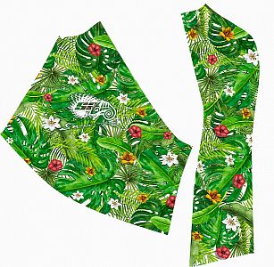 Dámské funkční triko dlouhý rukáv TROPICAL bílá Bamboo Ultra