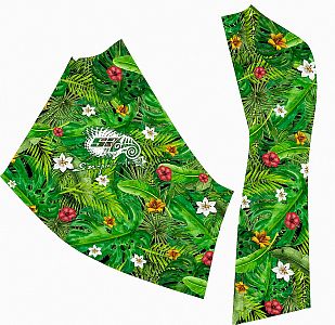 Dámské funkční triko dlouhý rukáv TROPICAL LADY černá Bamboo Ultra