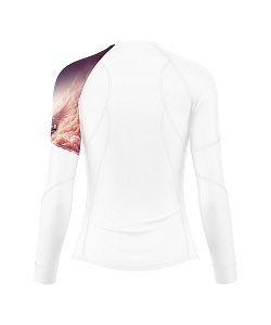 Dámské funkční triko dlouhý rukáv WINGS bílá Bamboo Ultra