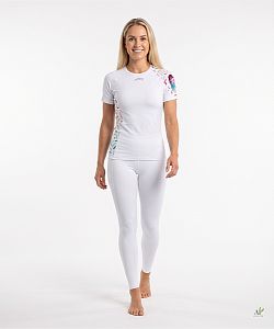 Dámské funkční triko krátký rukáv ANGEL LADY bílá Bamboo Ultra