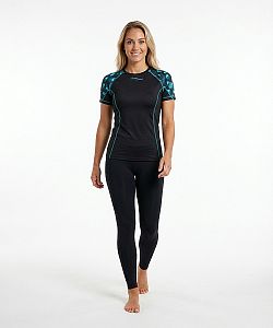 Dámské funkční triko krátký rukáv BIRD černá Bamboo Light New