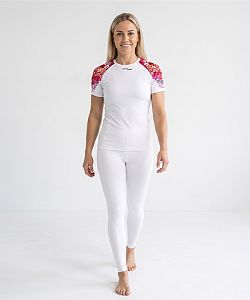 Dámské funkční triko krátký rukáv CANDY bílá Bamboo Light New