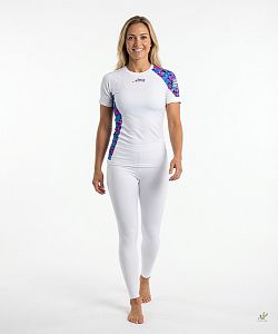 Dámské funkční triko krátký rukáv HAWAII bílá Bamboo Ultra
