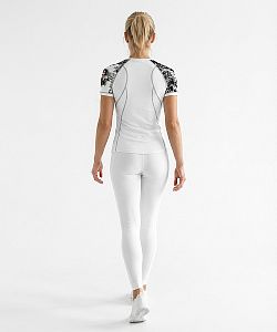 Dámské funkční triko krátký rukáv LADY bílá Bamboo Light New