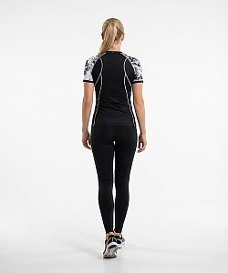 Dámské funkční triko krátký rukáv LADY černá Bamboo Light New