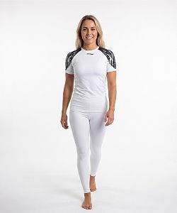 Dámské funkční triko krátký rukáv ZEBRA bílá Bamboo Light New
