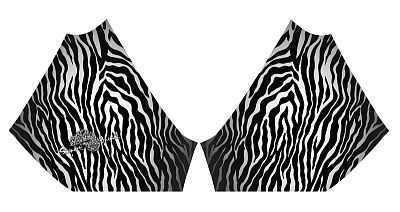 Dámské funkční triko krátký rukáv ZEBRA černá Bamboo Light New