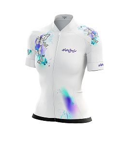 Dámský cyklistický dres BUTTERFLY s návleky na ruce