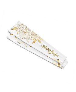 Dámský cyklistický dres FLOWERS GOLD s návleky na ruce