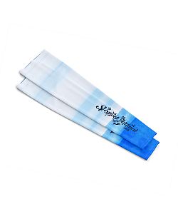 Dámský cyklistický dres STRIPS BLUE SKY s návleky na ruce