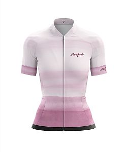 Dámský cyklistický dres STRIPS FLAMINGO s návleky na ruce