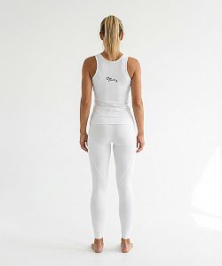 Dámský funkční nátělník CONTRAST bílá Bamboo Ultra