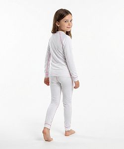 Dětské funkční spodky JEDNOROŽEC bílá Bamboo Heavy, 110